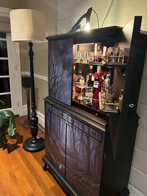 The Dark Forest — Gothic Drinks Cabinet