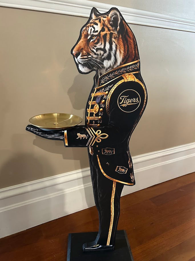 Handmade Vintage Tiger Butler